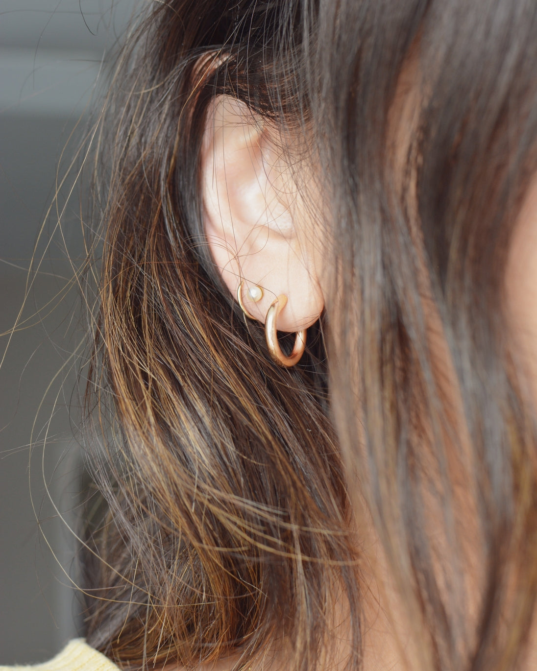 Mini Pearl Earrings