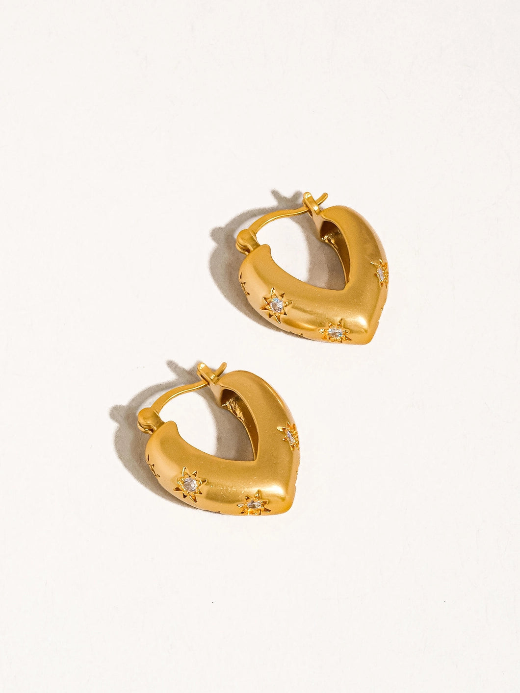Desi Earrings - GOLD/CZ