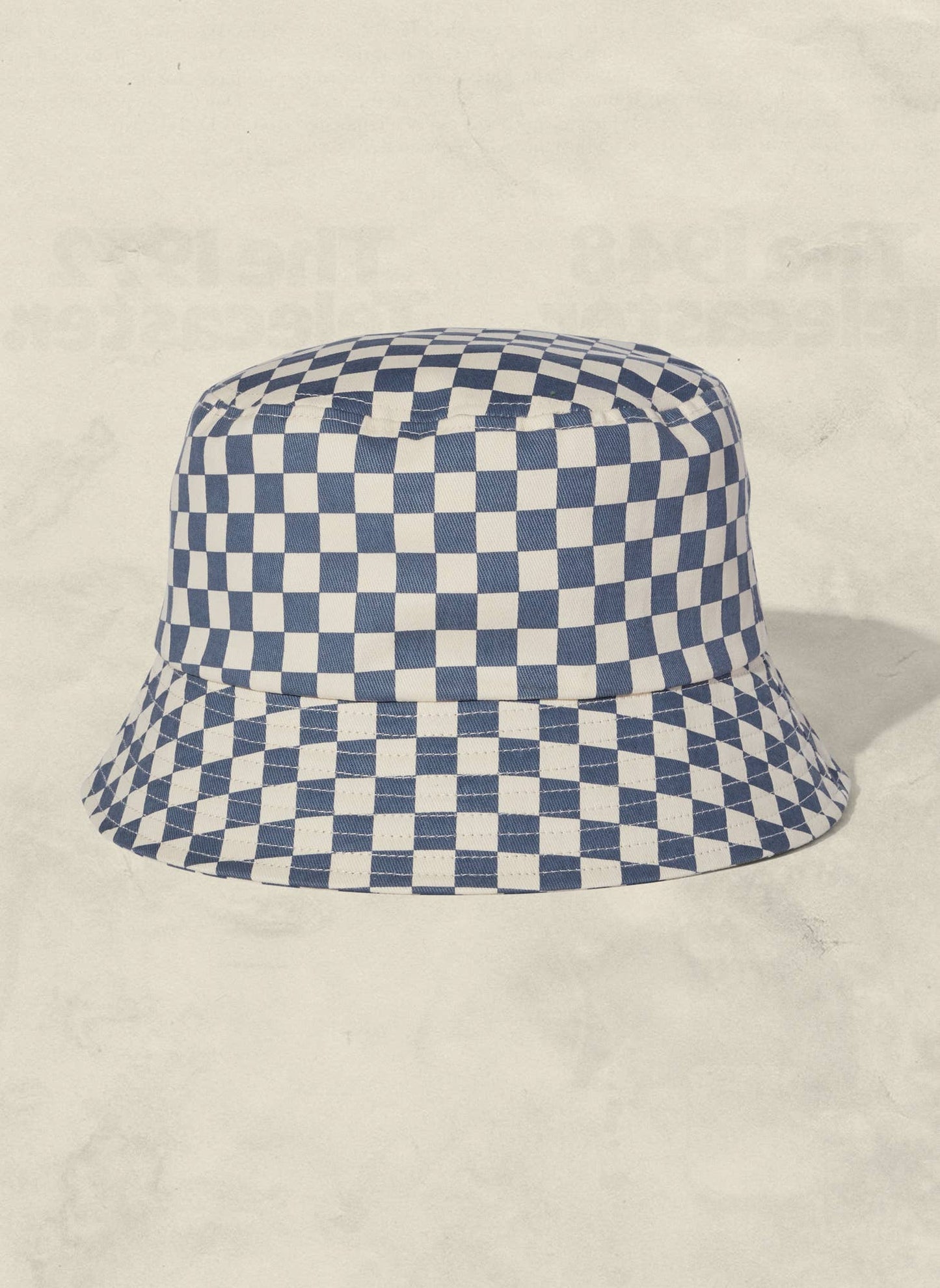 Kids Checkerboard Bucket Hat