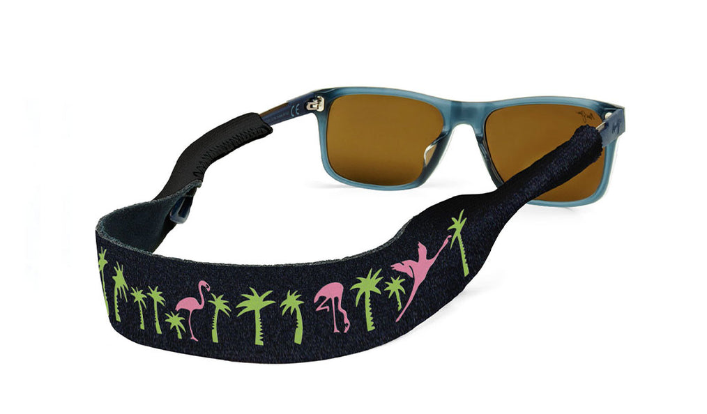 Croakies Original Print - FLAMINGO PALM