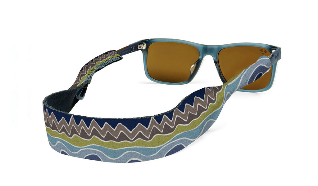Croakies Original Print - PEAKS TO PRARIE