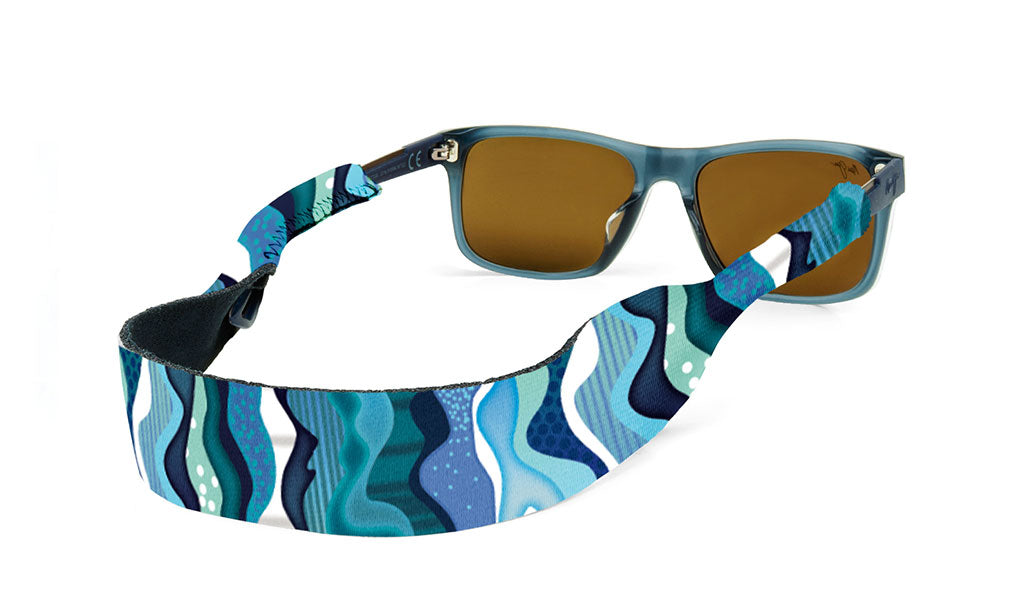 Croakies Original Print - WAVE DANCE