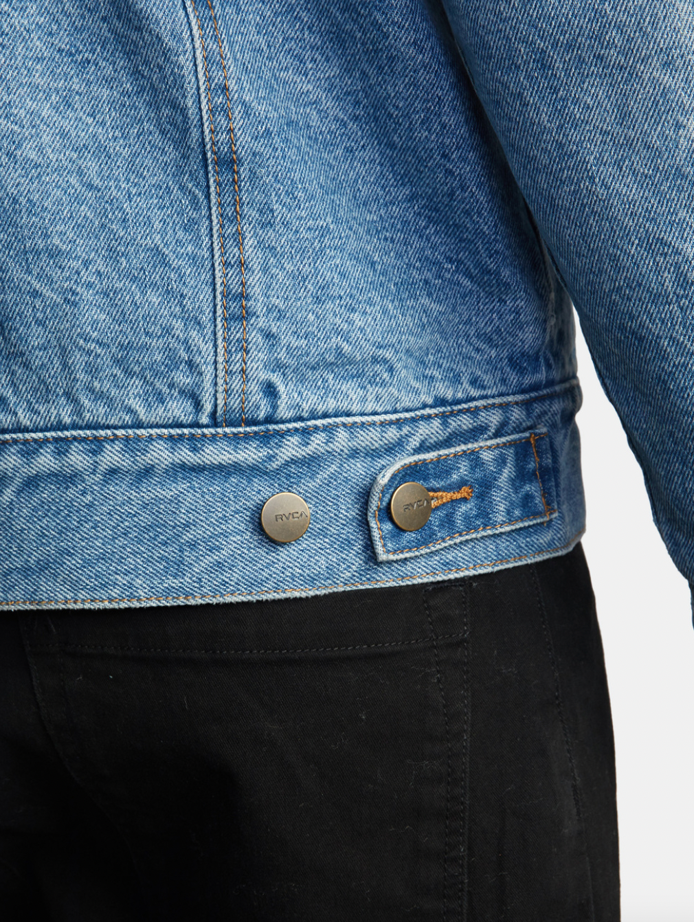 Waylon Denim Trucker Jacket - BLEACHED INDIGO