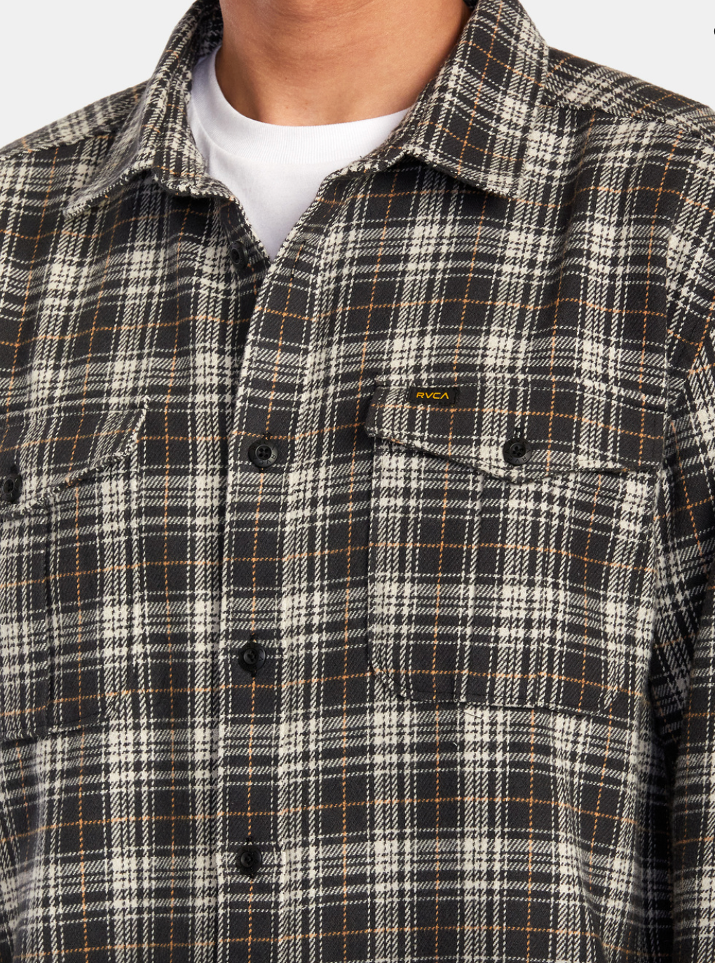 Reynolds Flannel Shirt - BLACK