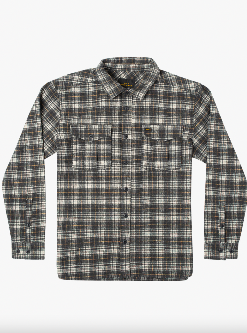 Reynolds Flannel Shirt - BLACK