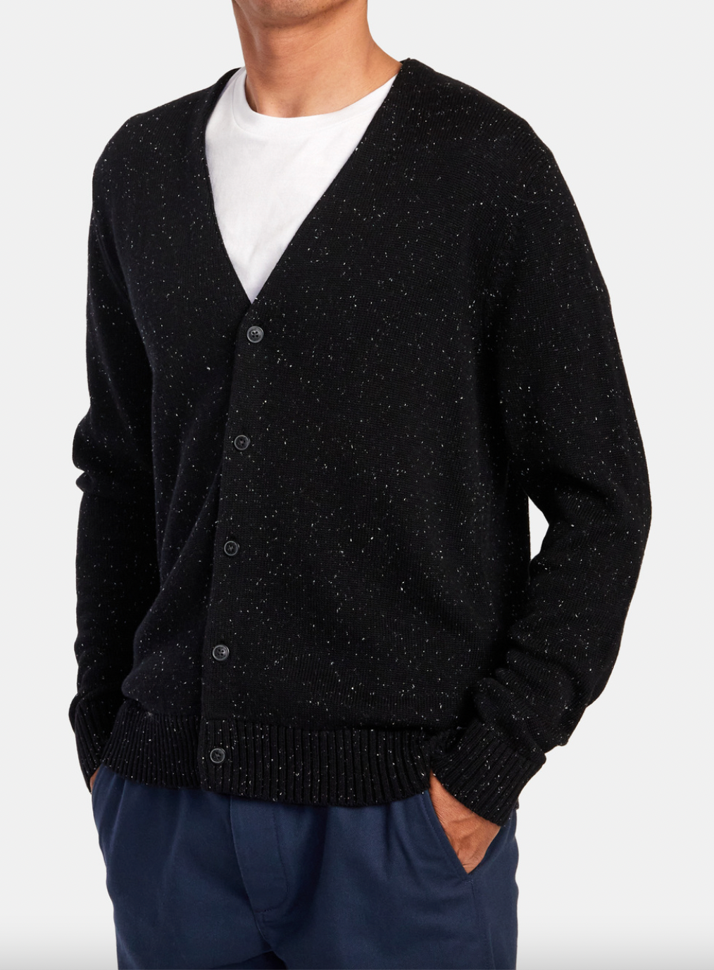 Undone Cardigan - BLACK