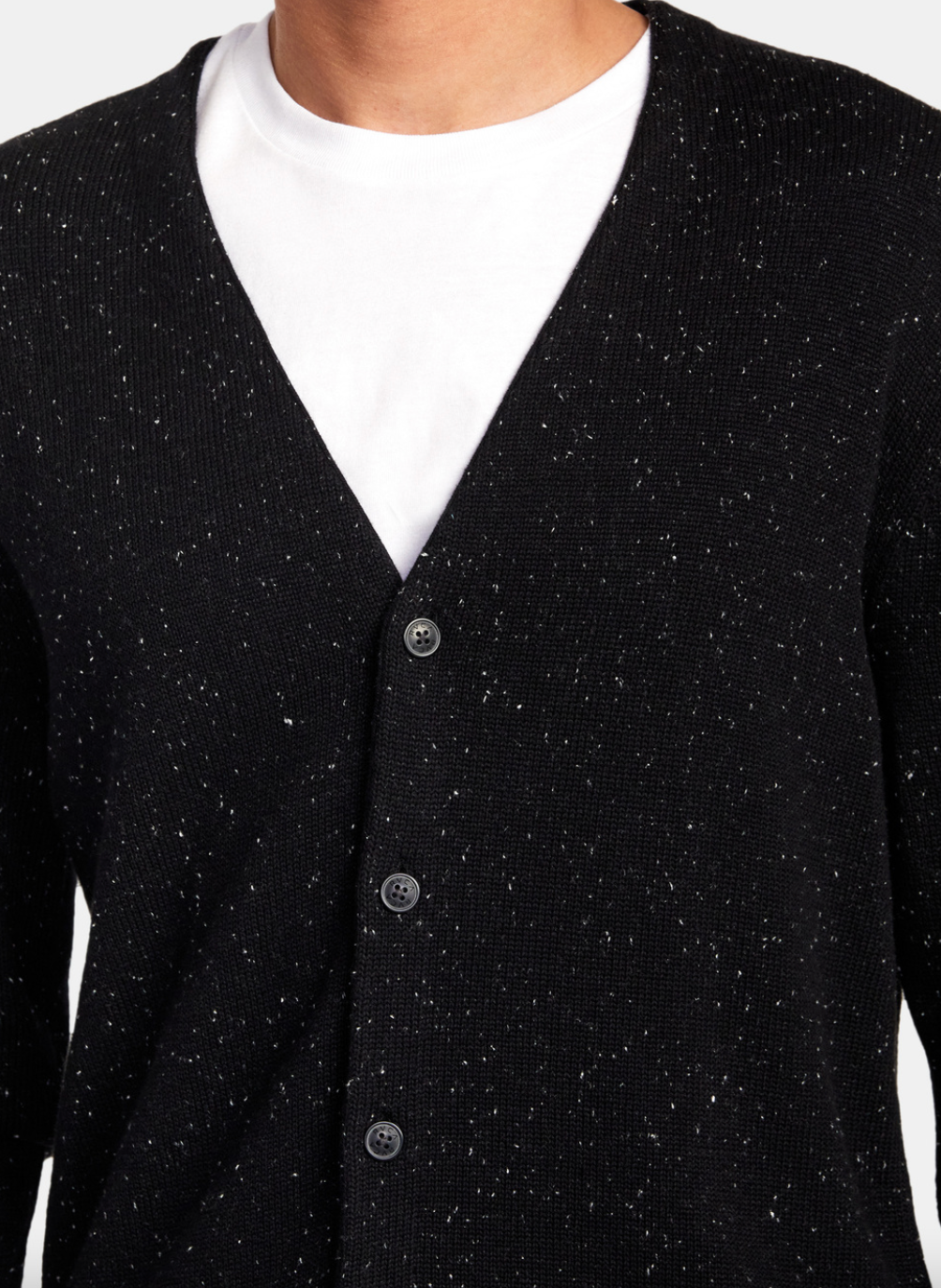 Undone Cardigan - BLACK