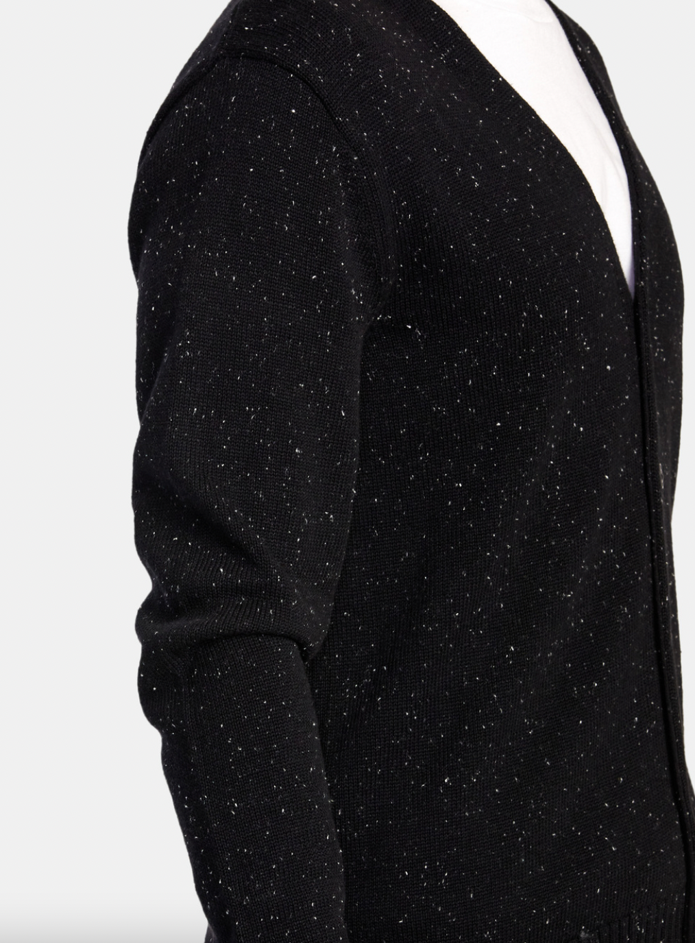 Undone Cardigan - BLACK