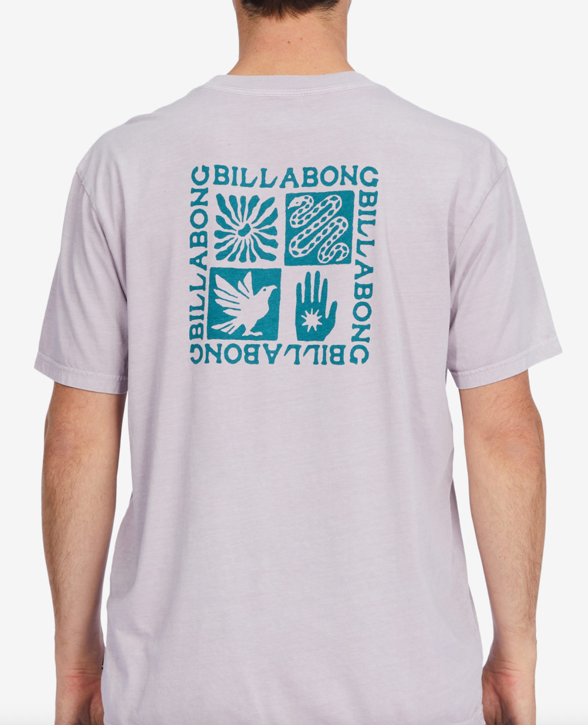 Synergy Wave Washed Short Sleeve T-Shirt - IRIS