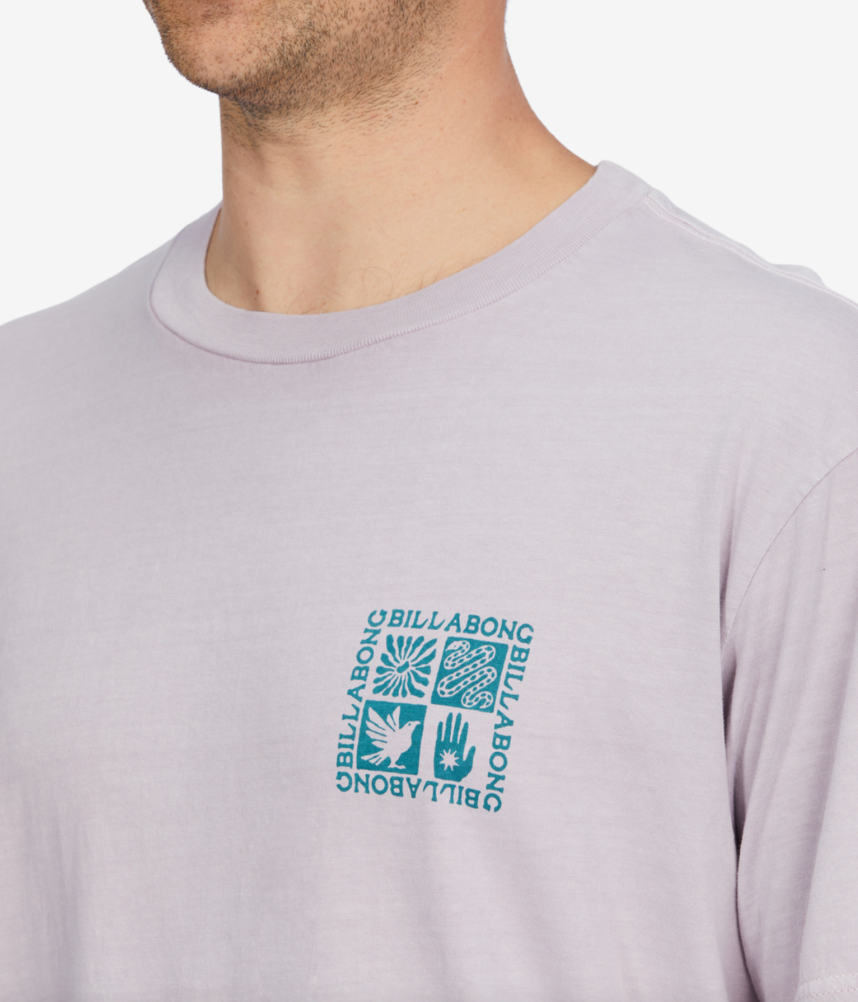 Synergy Wave Washed Short Sleeve T-Shirt - IRIS