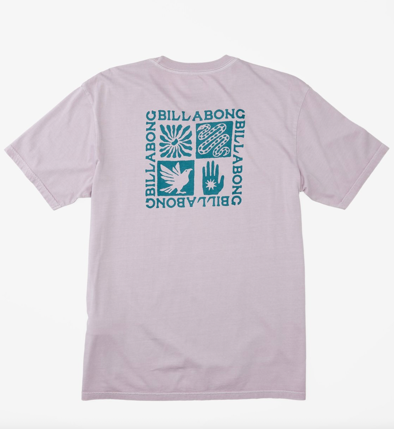 Synergy Wave Washed Short Sleeve T-Shirt - IRIS