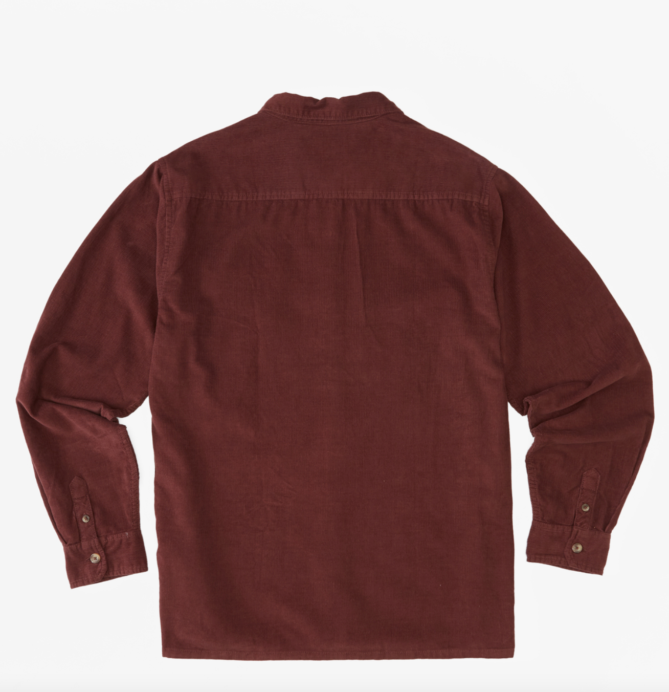 Bowie Long Sleeve Corduroy Shirt - PORT