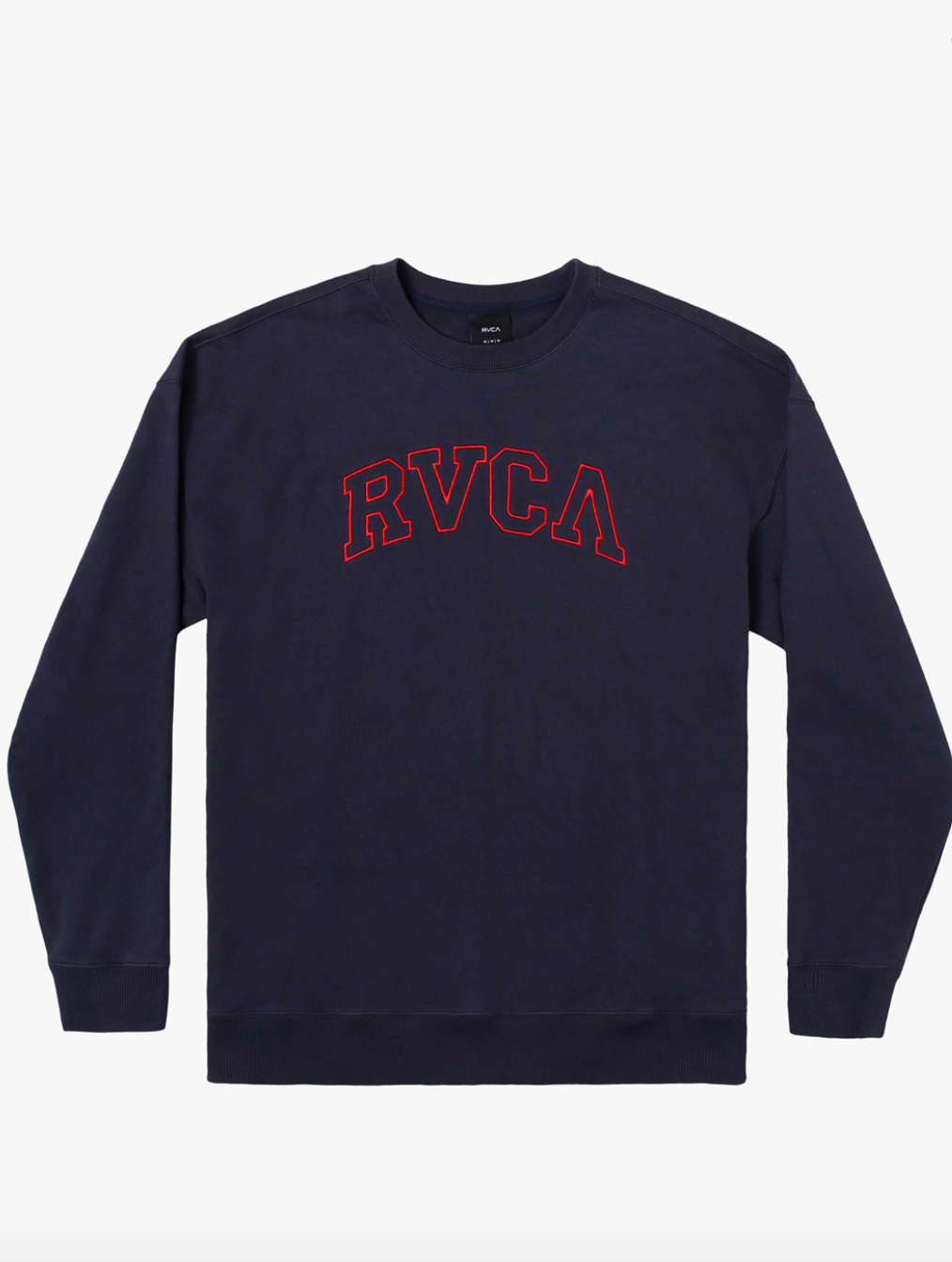 Hasting Emblem Crewneck Sweatshirt - MOODY BLUE