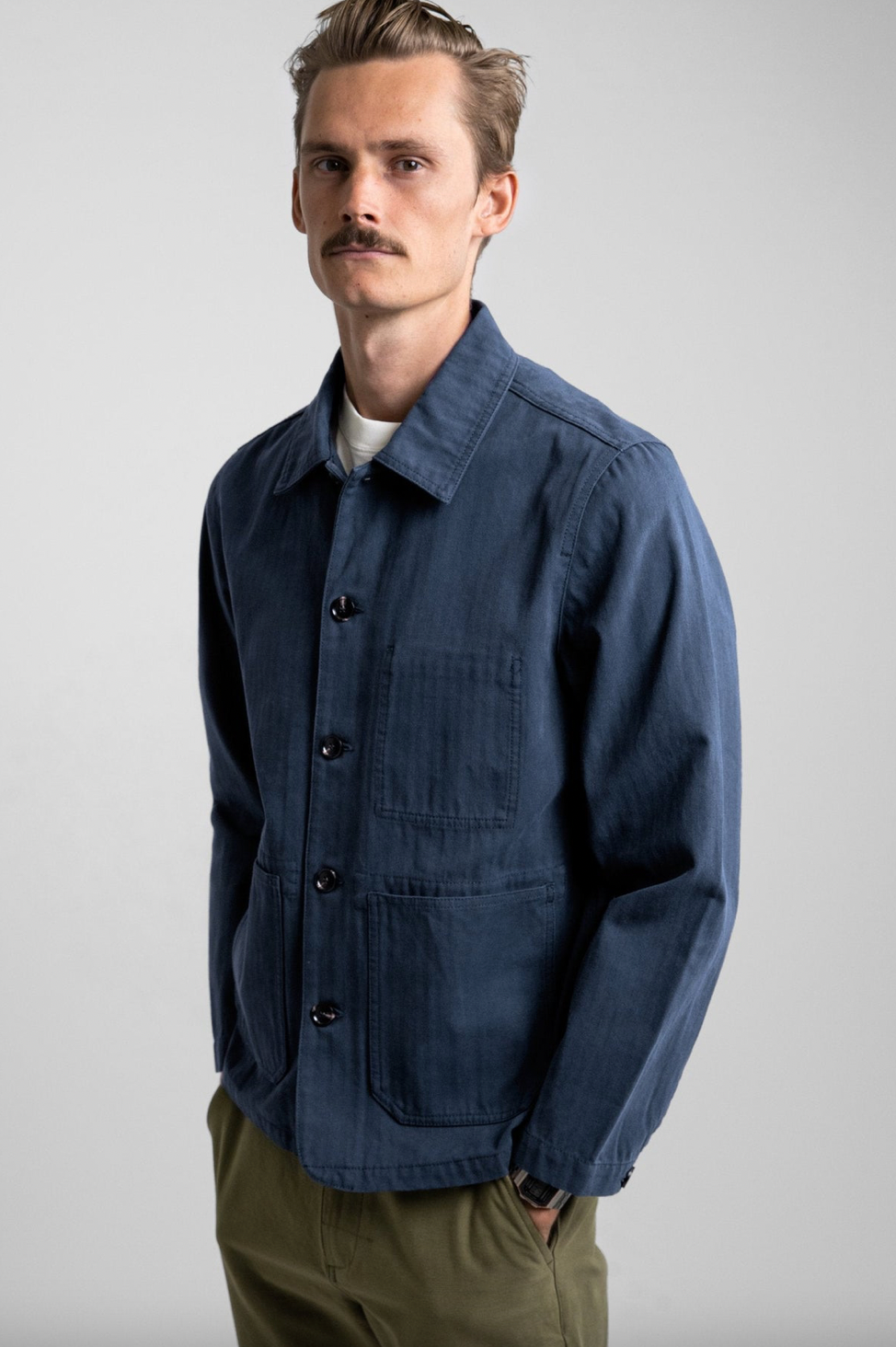 Classic Chore Coat - WORN NAVY
