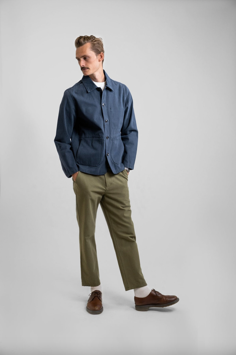 Classic Chore Coat - WORN NAVY