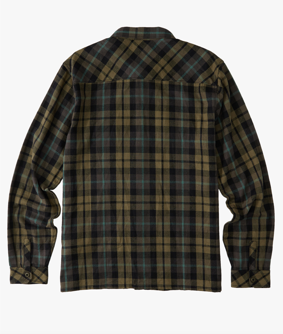 A/Div Westport Organic Flannel - MILITARY