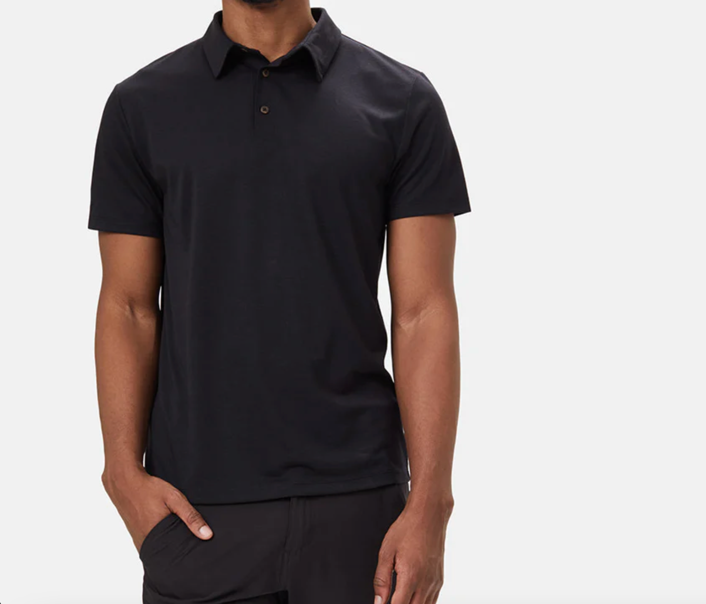 inMotion Astir Polo - METEORITE BLACK