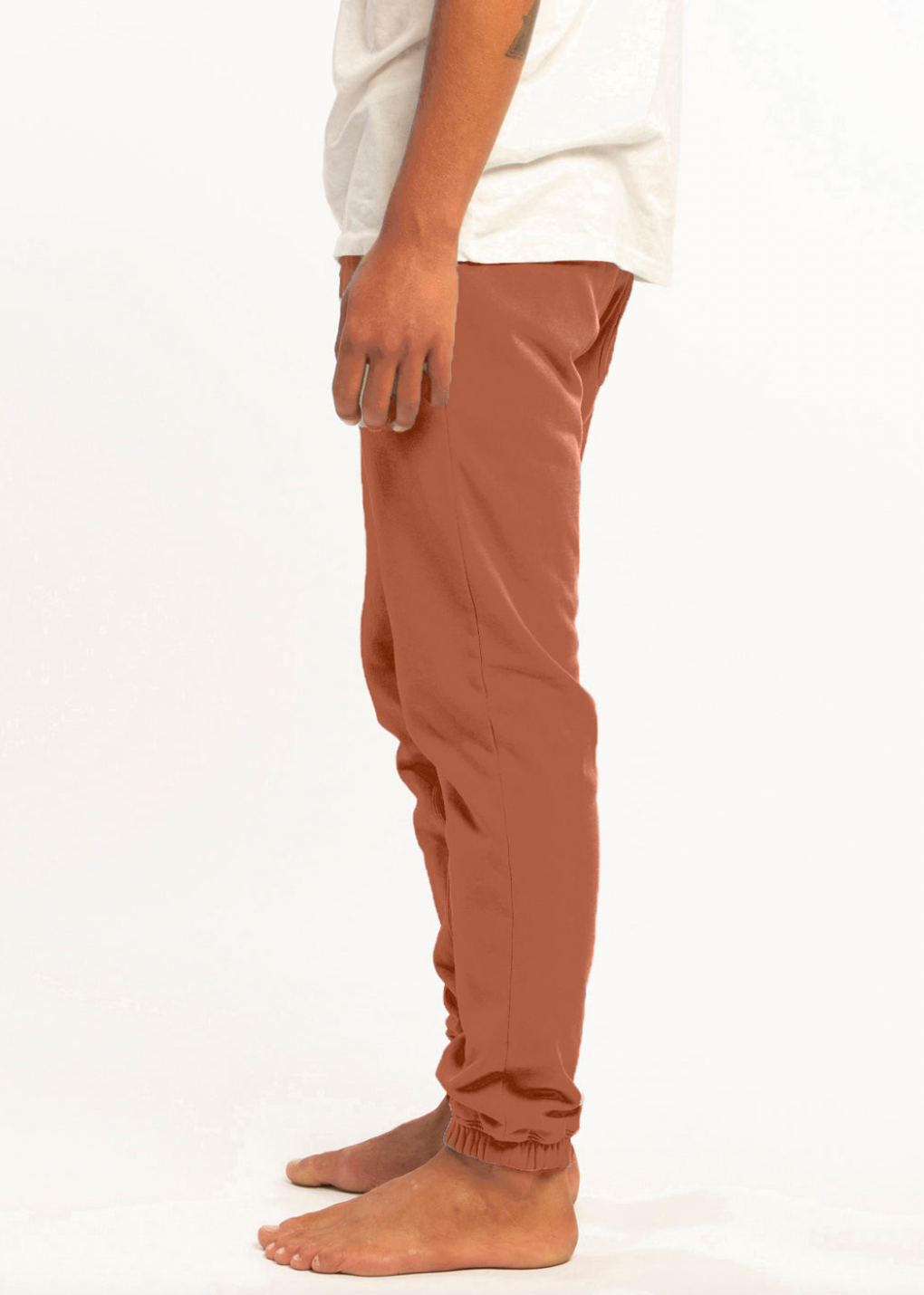 Solid Sets Eco Elastic Sweatpant - GUAVA