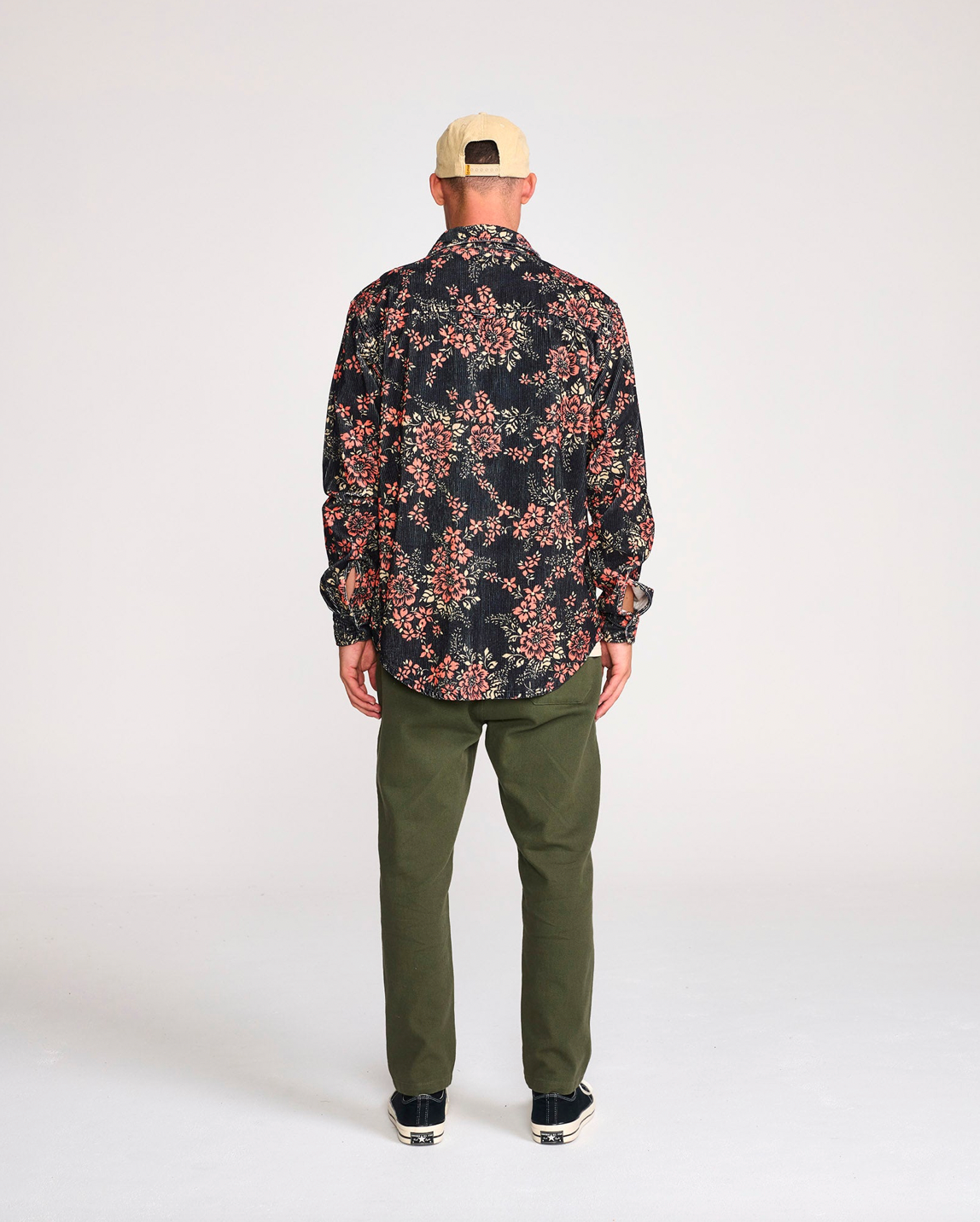 Mercy Corduroy Shirt - VINTAGE BLACK