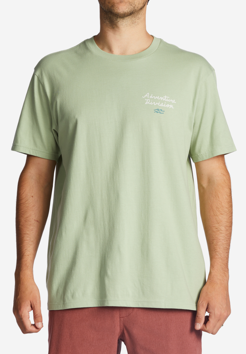 Panorama Organic Tee - LIGHT SAGE