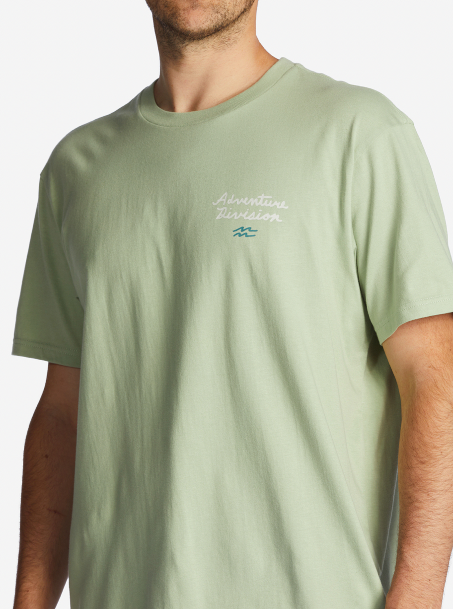 Panorama Organic Tee - LIGHT SAGE
