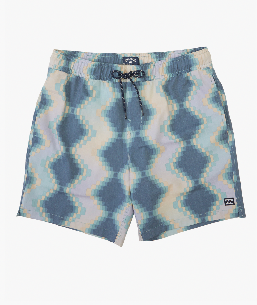 Sundays Layback Boardshorts 17" - GREEN HAZE