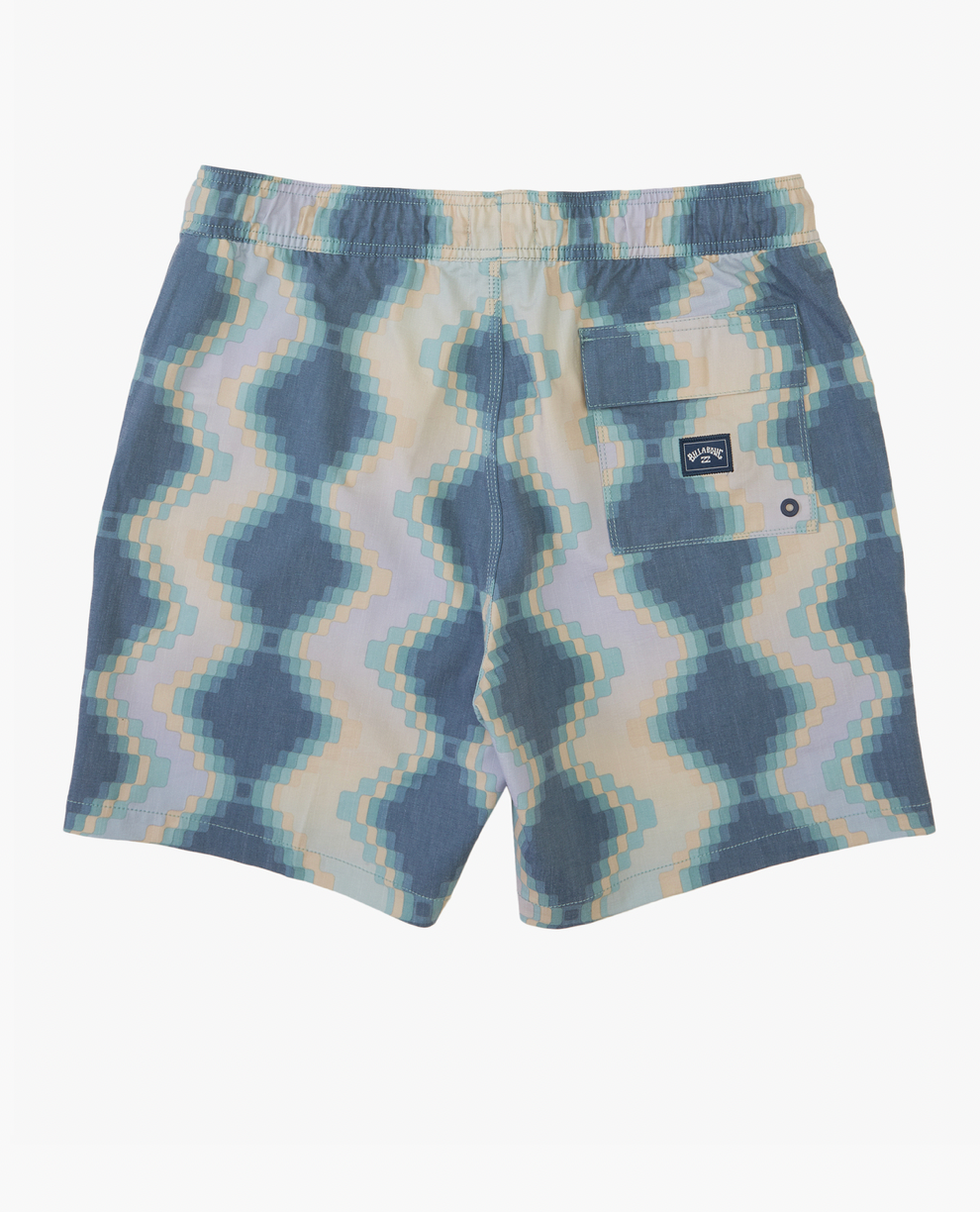 Sundays Layback Boardshorts 17" - GREEN HAZE
