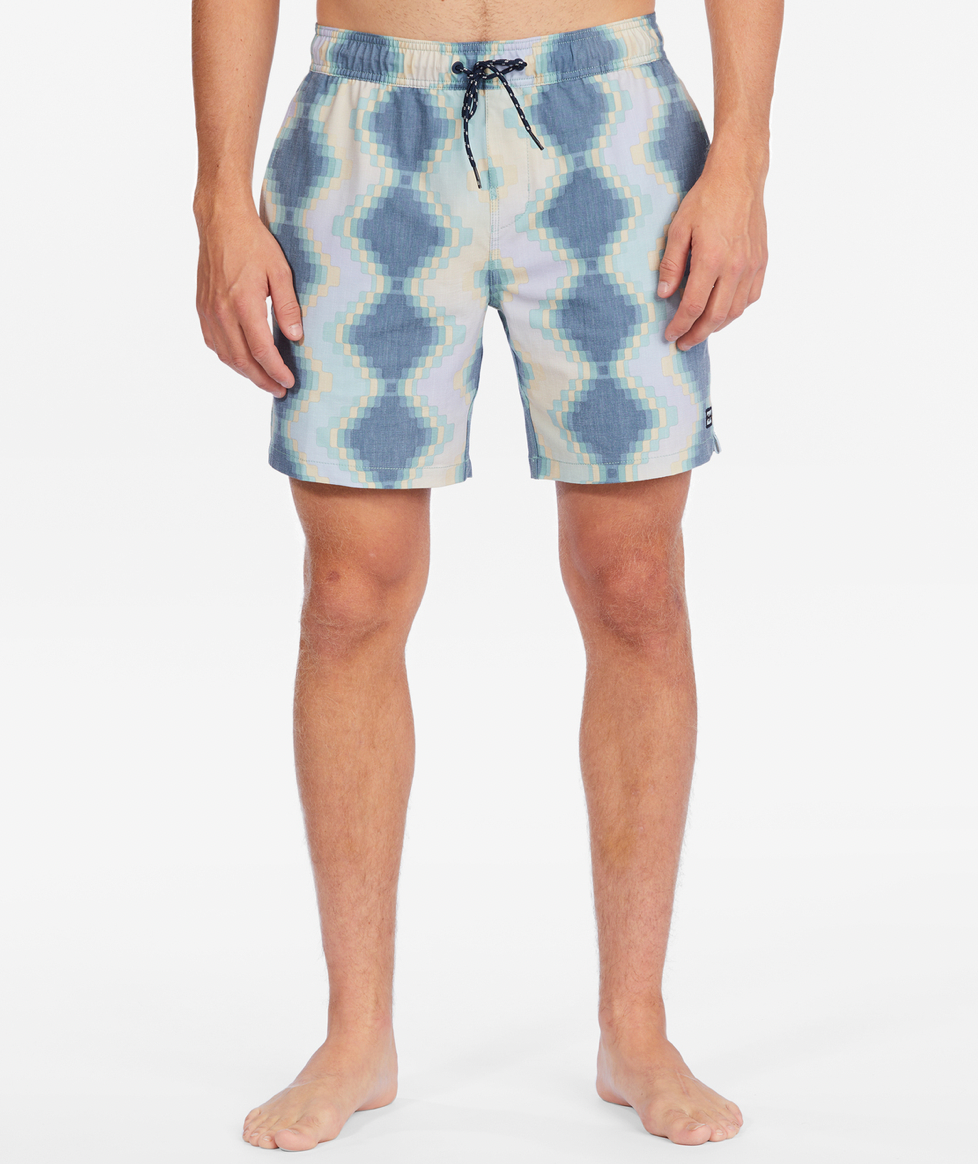 Sundays Layback Boardshorts 17" - GREEN HAZE