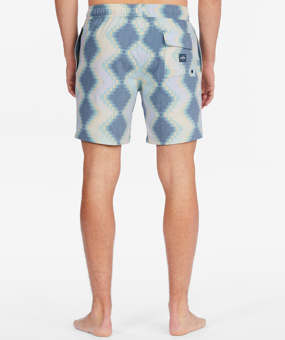 Sundays Layback Boardshorts 17" - GREEN HAZE