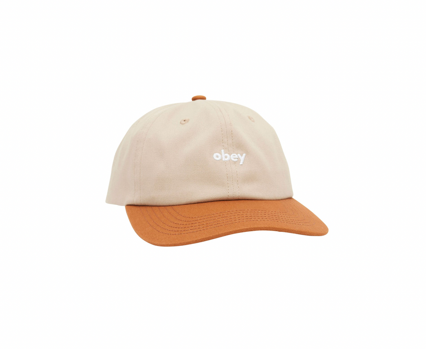 Obey Benny VI Panel Snapback - LIGHT KHAKI MULTI