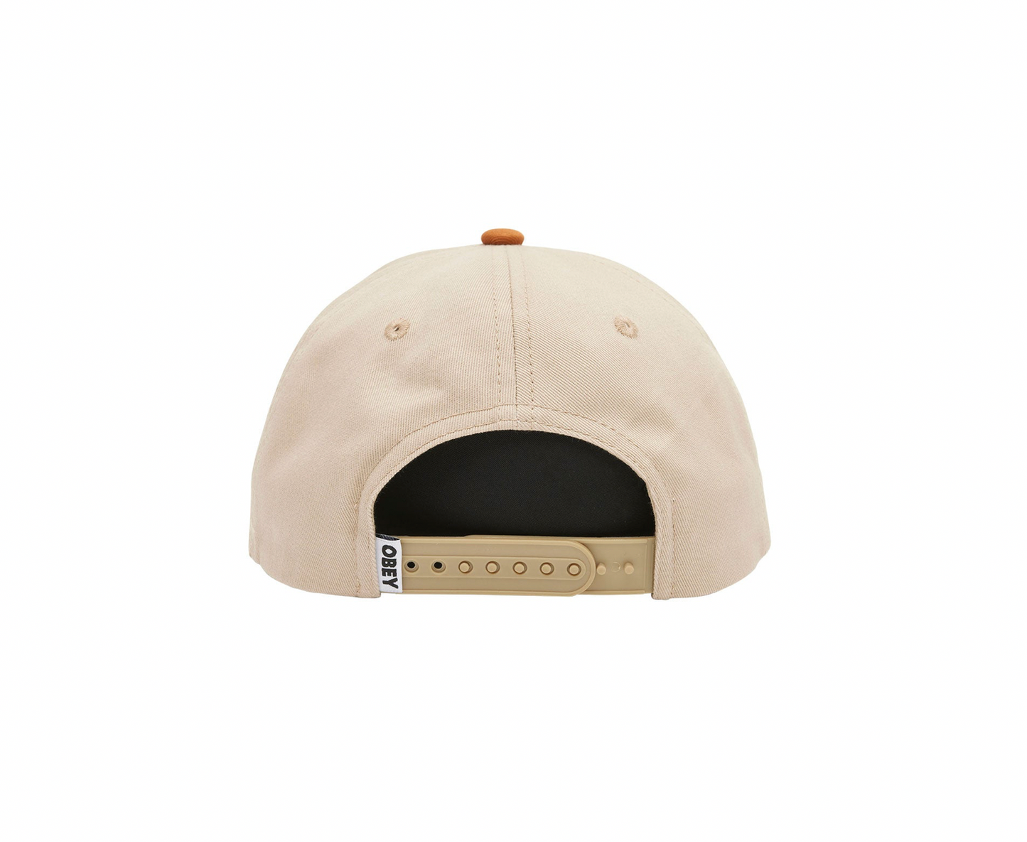 Obey Benny VI Panel Snapback - LIGHT KHAKI MULTI