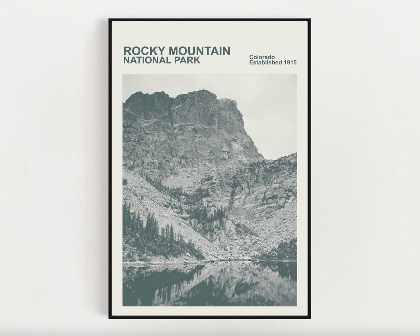 Rocky Mountain National Park Poster - 11x17"