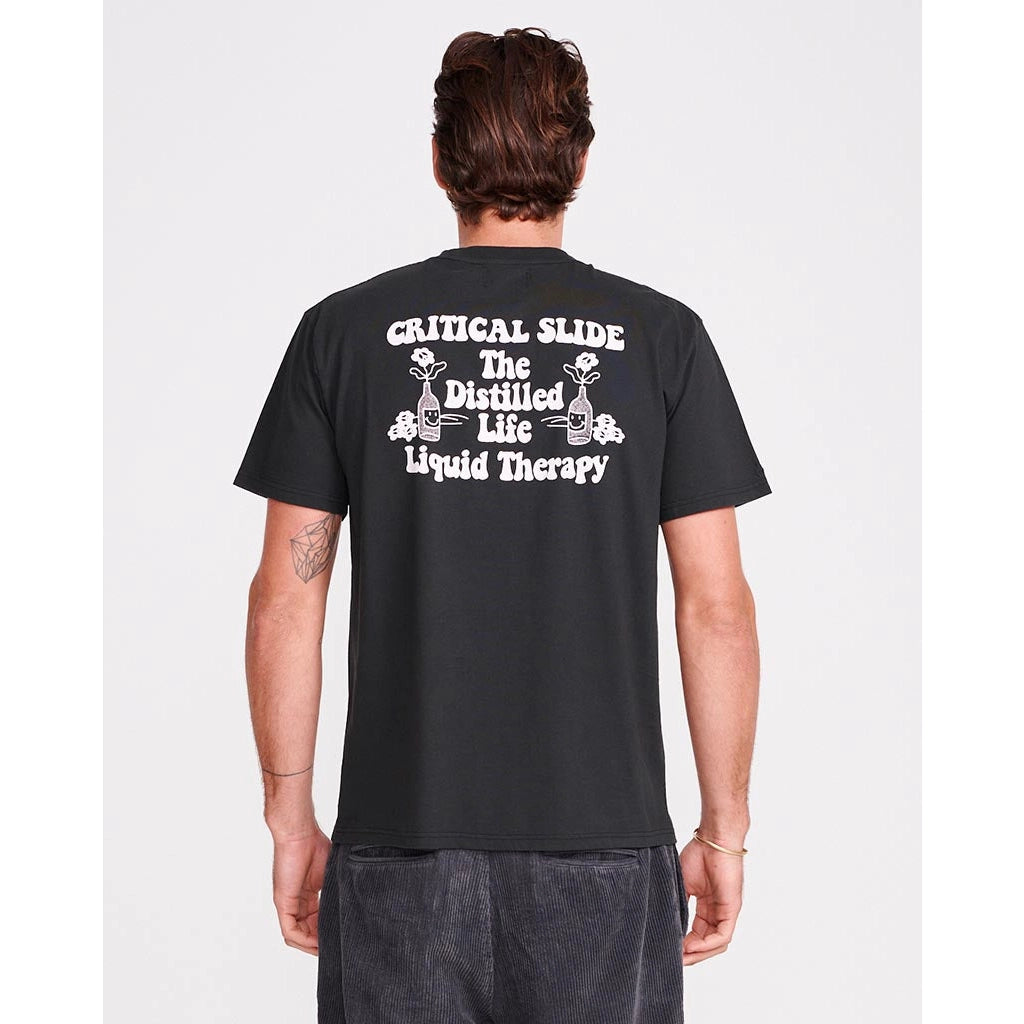 Distilled Tee - VINTAGE BLACK