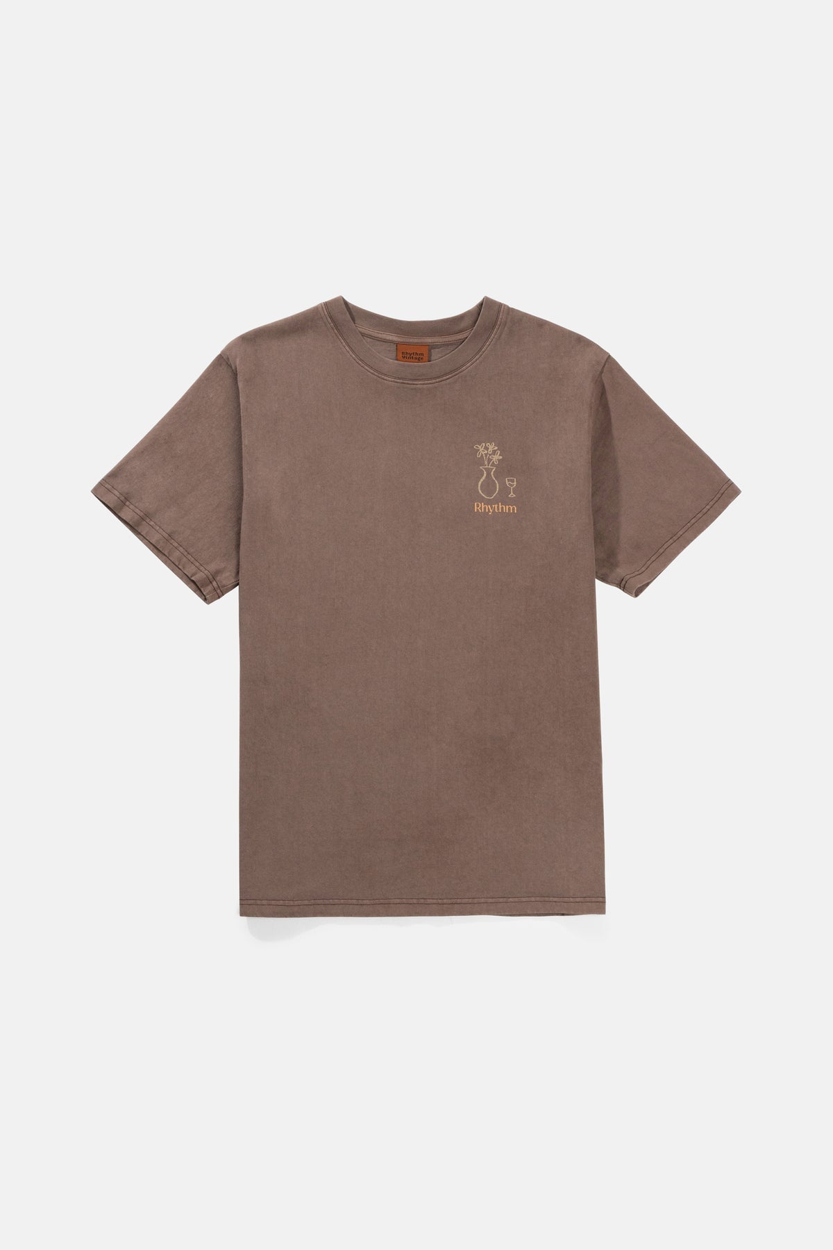 Day Off Vintage Tee - BROWN