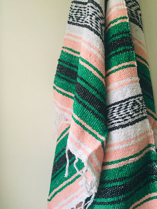Jungle Flower Throw Blanket