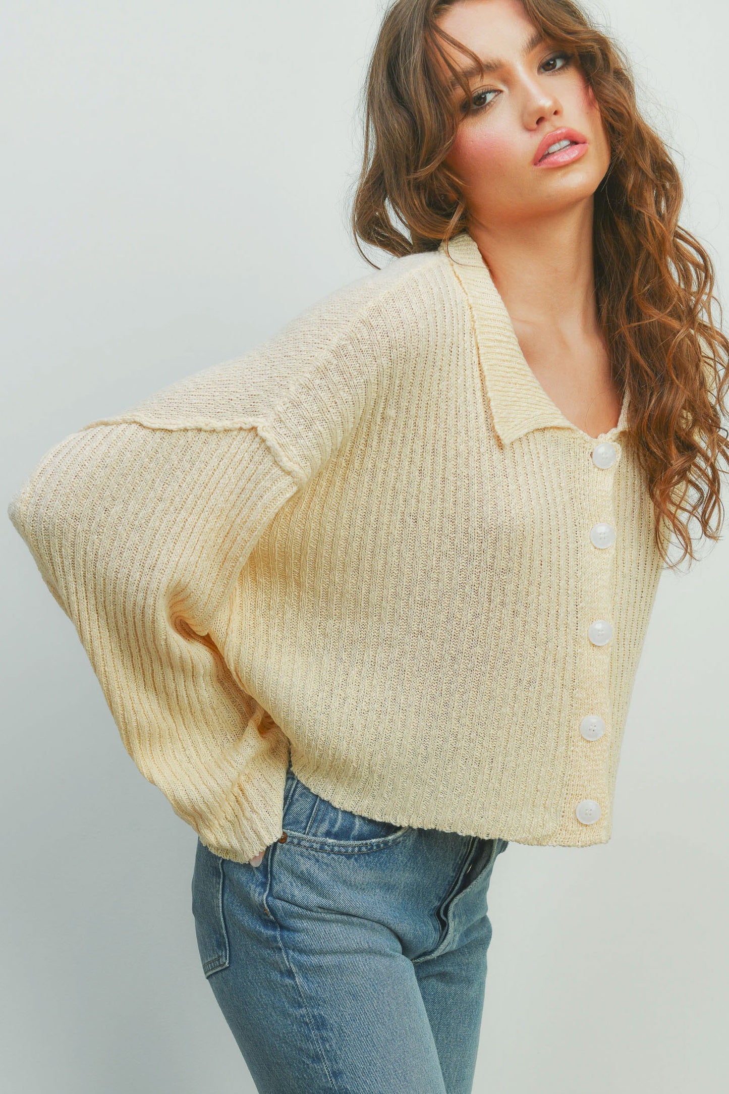 All Day Cardigan - IVORY