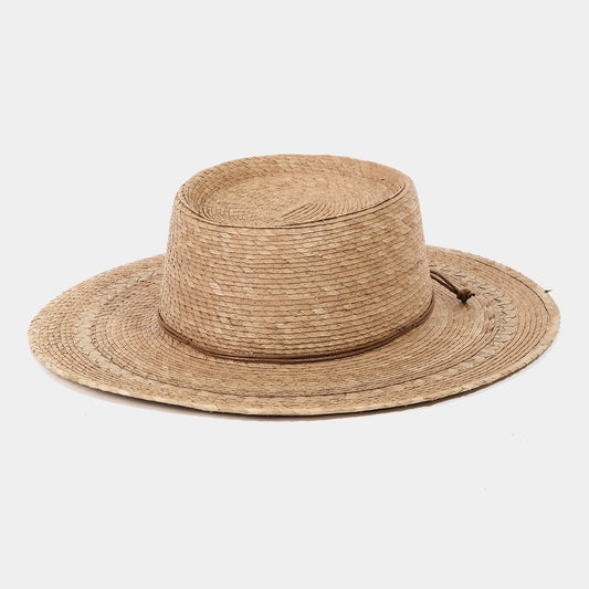 Carmine Straw Hat - NATURAL