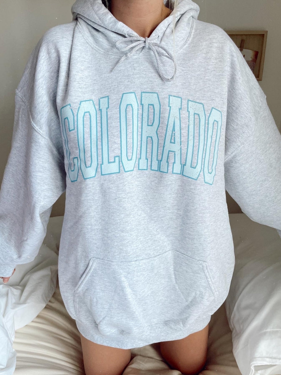 Colorado Classic Hoodie CLOUD GREY Vado Clothing Co