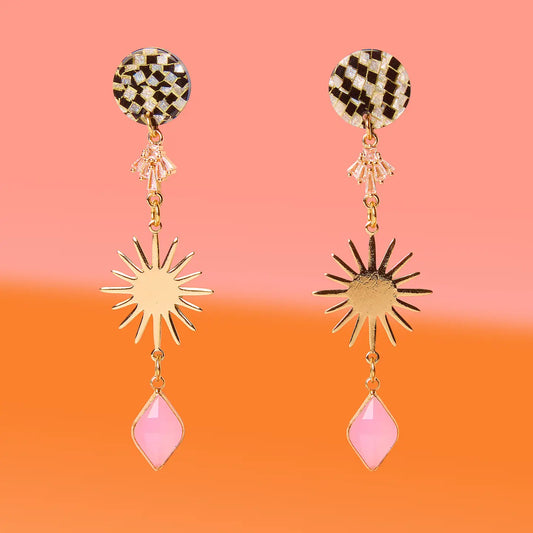 Edge Dangle Earrings