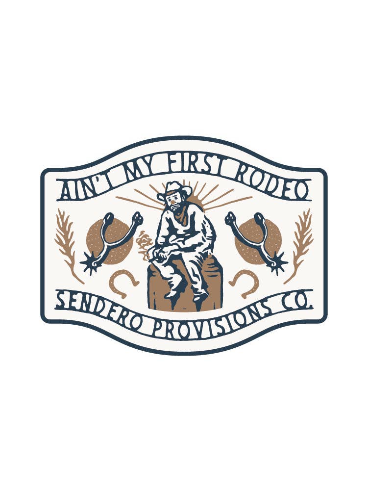 First Rodeo Sticker – Vado Clothing Co.