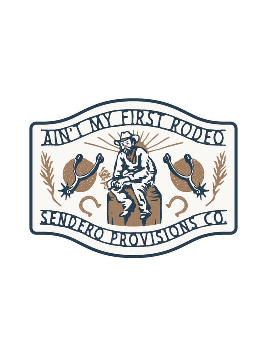 First Rodeo Sticker