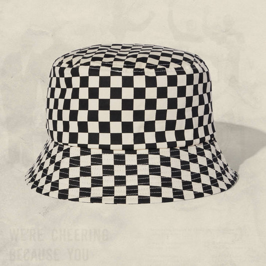 Checkerboard Bucket Hat