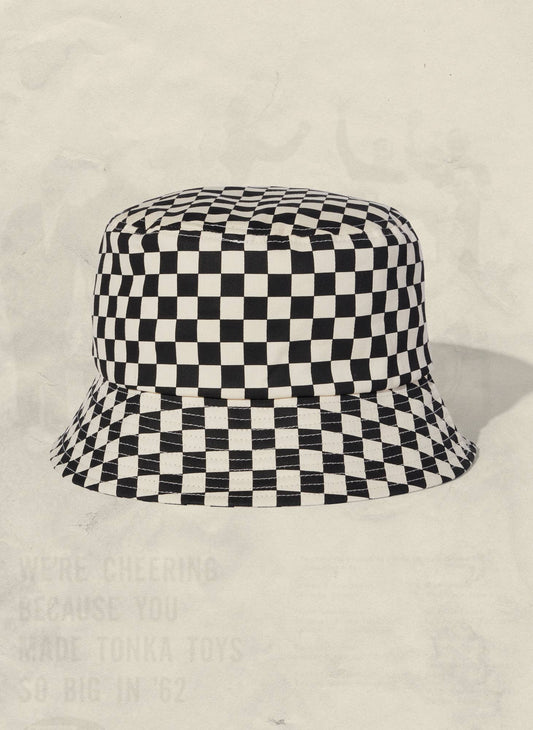 Kids Checkerboard Bucket Hat