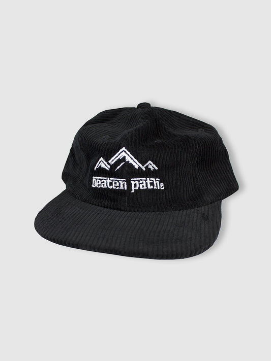 Beaten Path Classic Cord Cap - BLACK