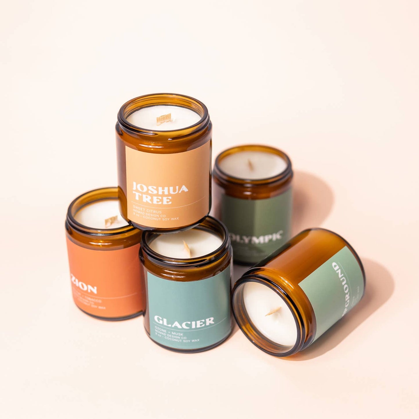 Glacier National Park Candle