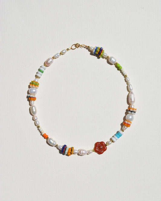 Poppy Charm Necklace