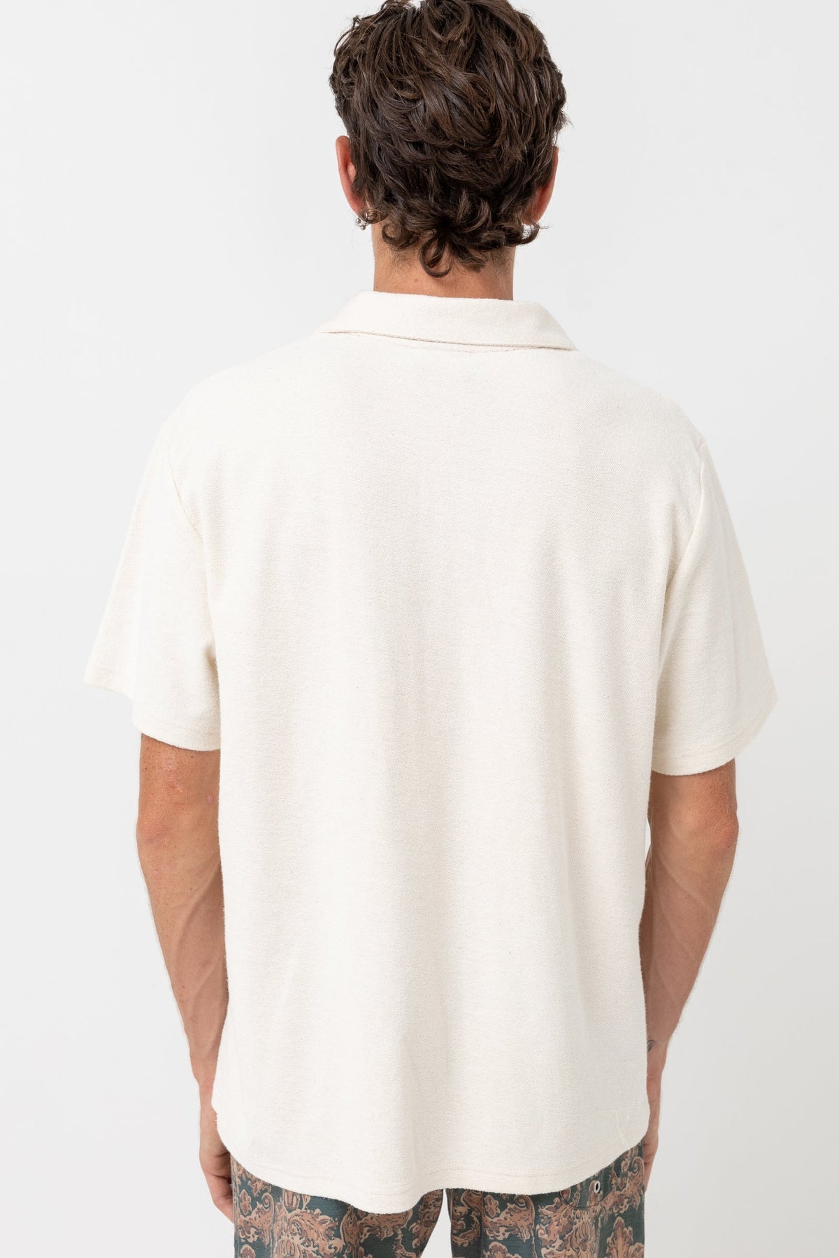 Vintage Terry Polo - NATURAL