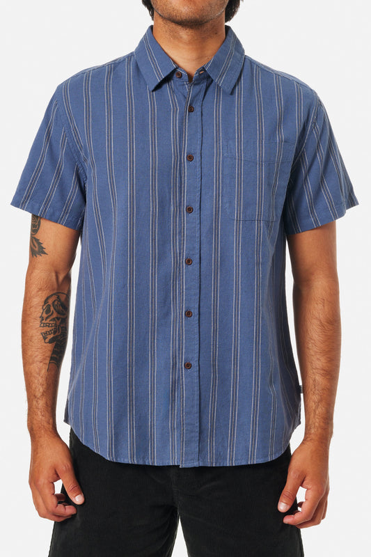 Strum Shirt - WASHED BLUE