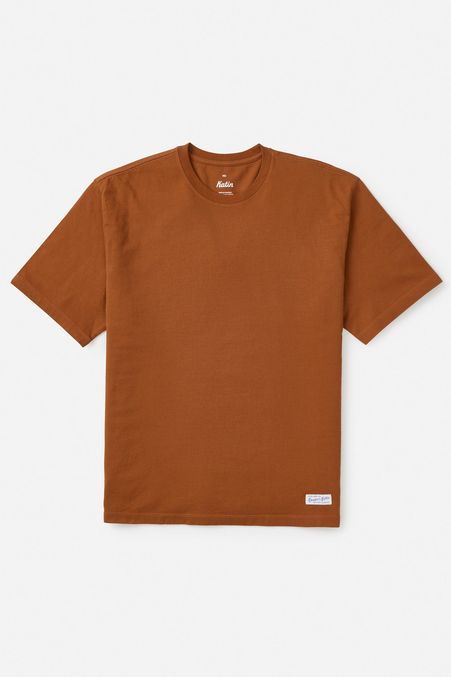 Box Fit Heritage Tee - CARAMEL