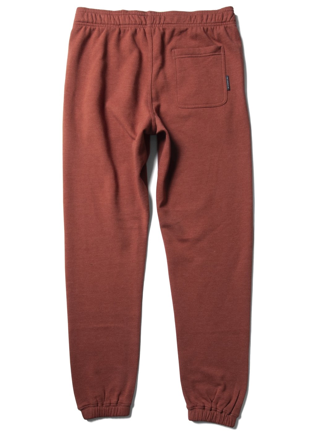 Solid Sets Eco Elastic Sweatpant - BARN RED HEATHER
